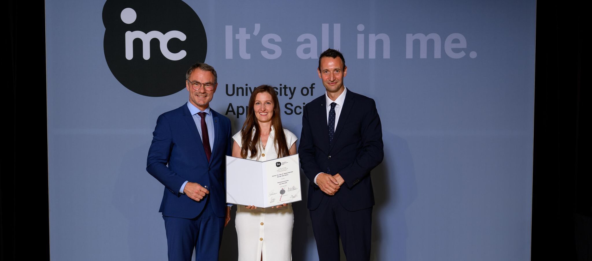 Barbara Neuhofer receives Honorary Professorship from IMC Krems University of Applied Sciences